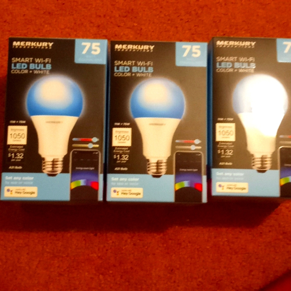 Mercury smart bulbs
